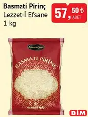 LEZZET-İ EFSANE BASMATİ PİRİNÇ 1 KG LEZZET-İ EFSANE BASMATİ PİRİNÇ 1 KG